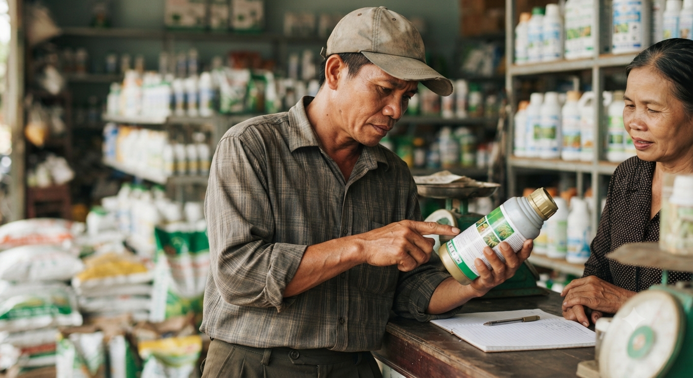Các phương diện cần kiểm tra khi lựa chọn thuốc bảo vệ thực vật