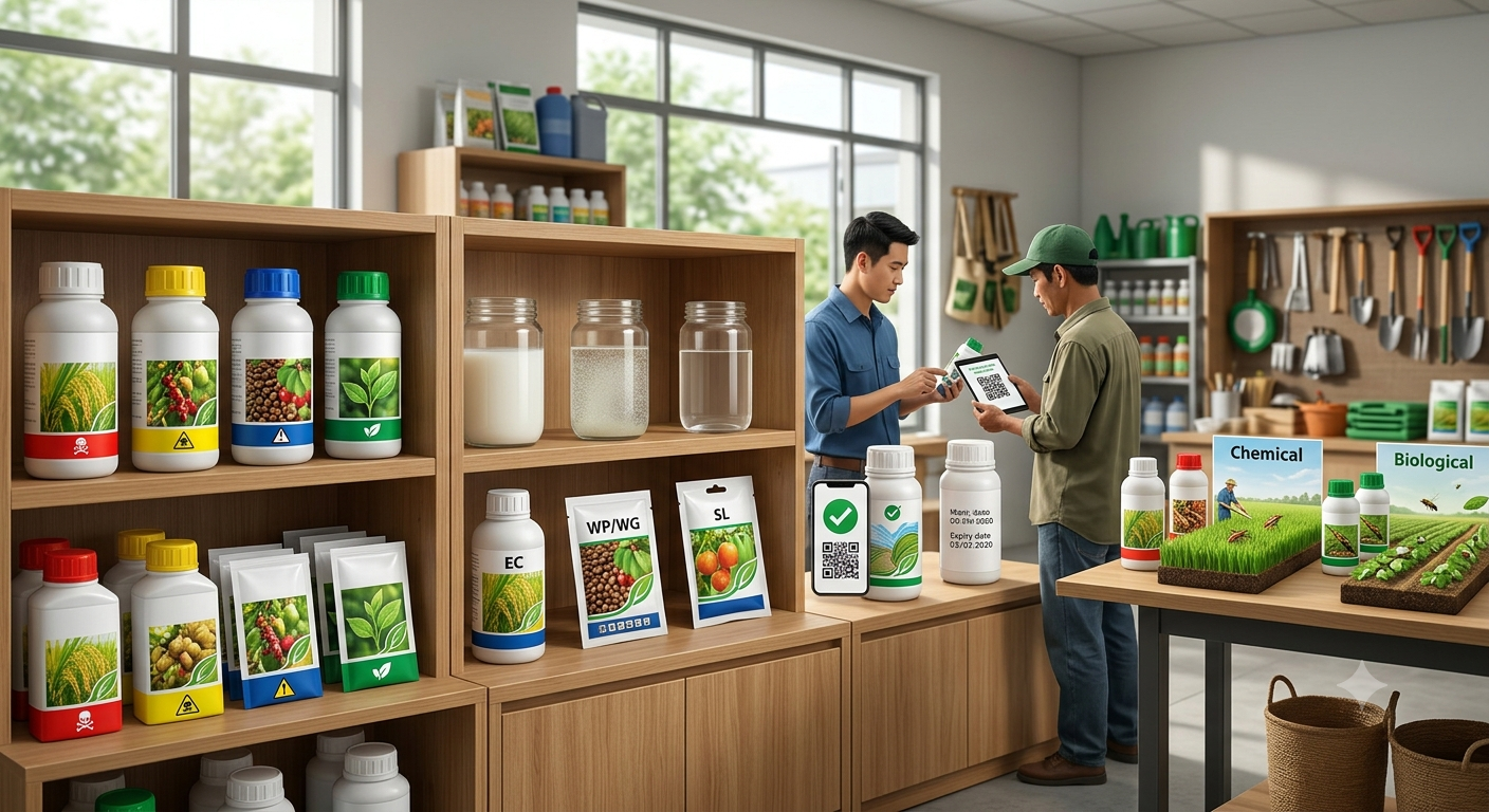 Nội dung cốt lõi: Các phương pháp thực tế để phân biệt thuốc bảo vệ thực vật